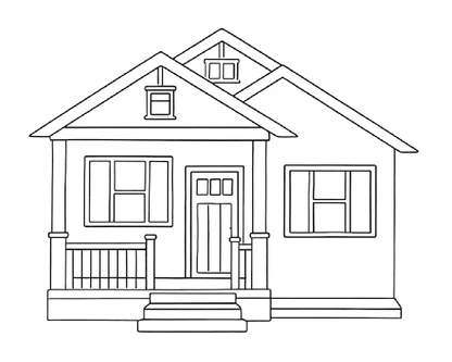 desenhos de casas para colorir e imprimir para imprimir e colorir - imagem 7